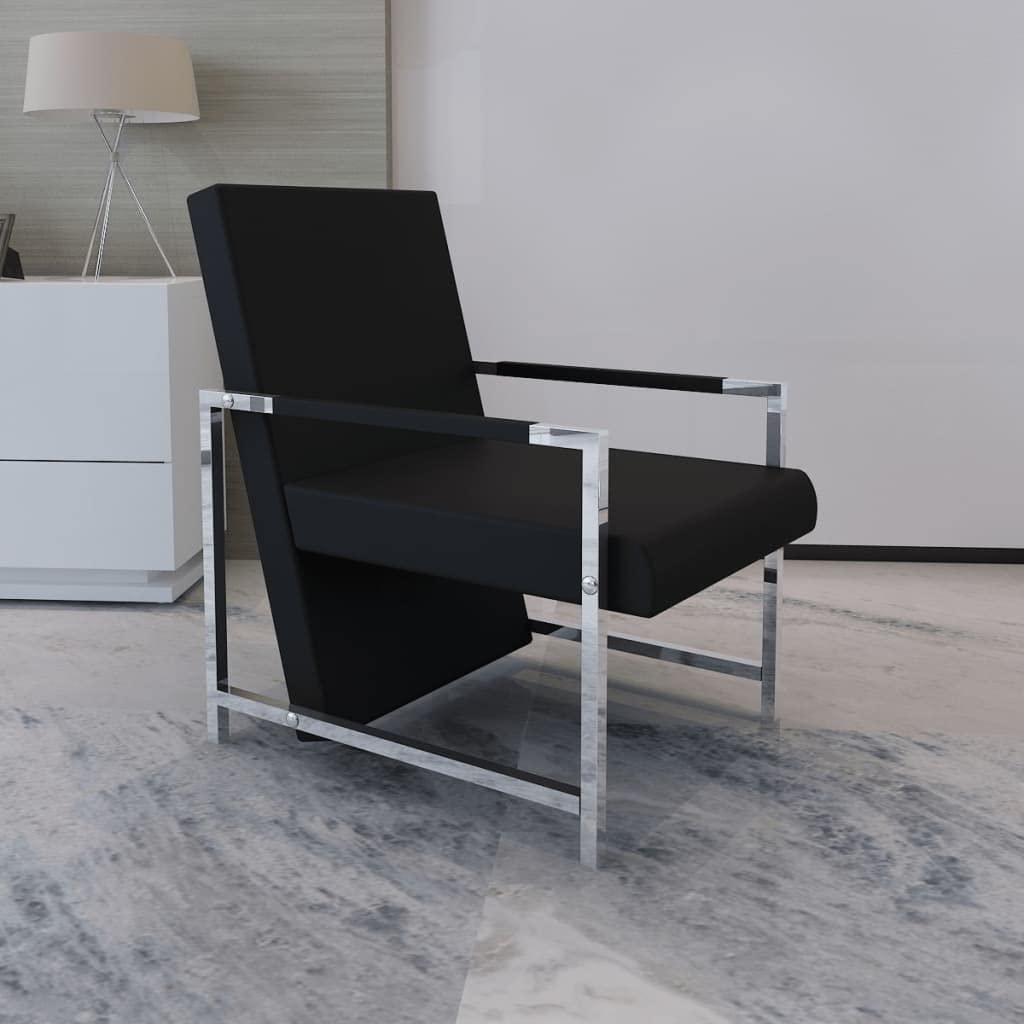 Office Furniture Custom - Poltrona Cubica con Schienale Alto, Seduta