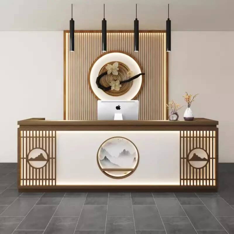 Office Furniture Usa - Bancone Reception Classico Semplice Stile Senior
