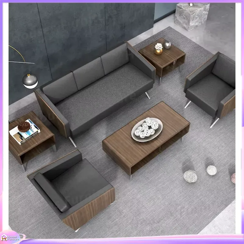 Office Furniture Custom - Divano Moderno a 3 Posti in