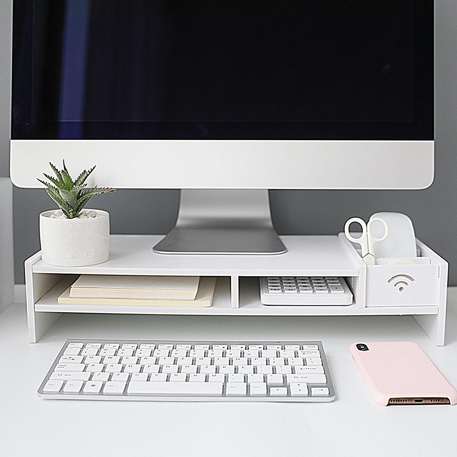 Gaming Desk With Hutch - Organizzatore da scrivania a 3 livelli