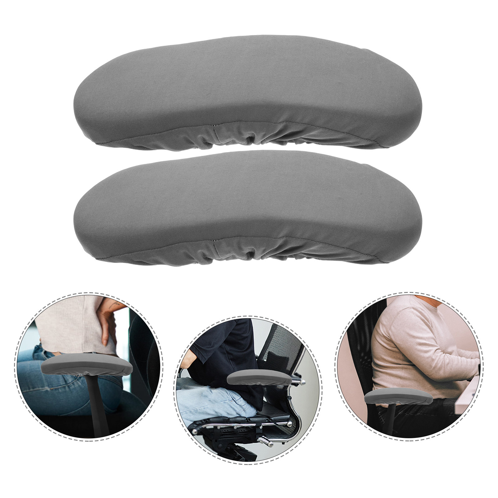 Office X Furniture - Coppia di Cuscinetti per Braccioli di