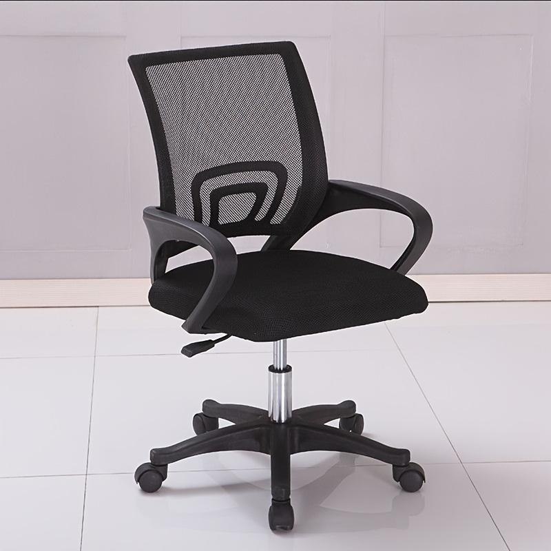 Task Chair Mid Back - Sedia da ufficio ergonomica, girevole, con