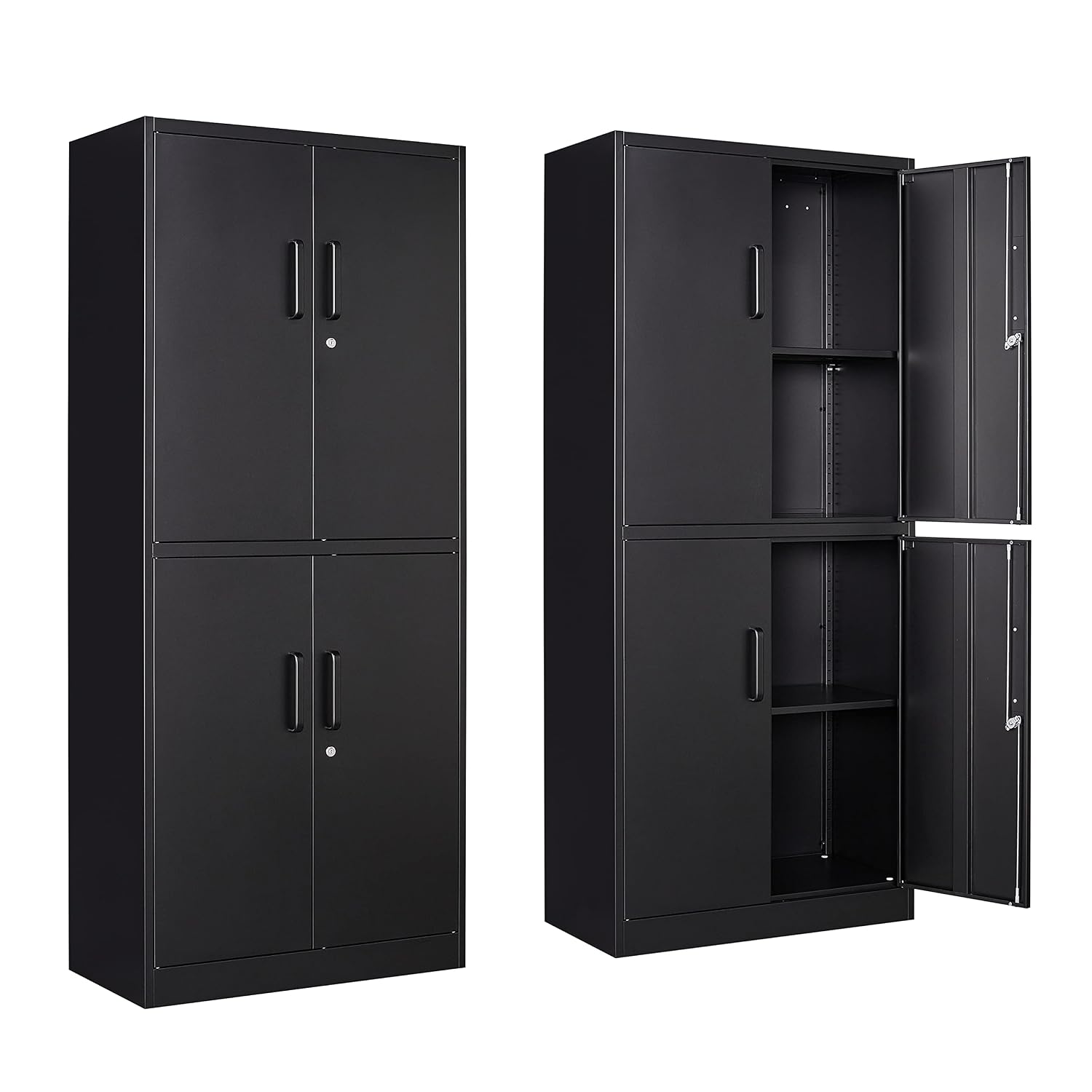 Office Furniture Custom - Armadio Metallico a 4 Ante con