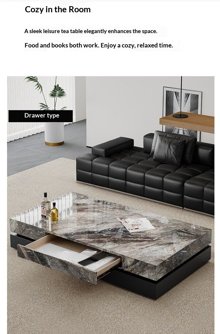Tavolo da Tè in Marmo Nero su  - Office Furniture Custom recensione e prezzo