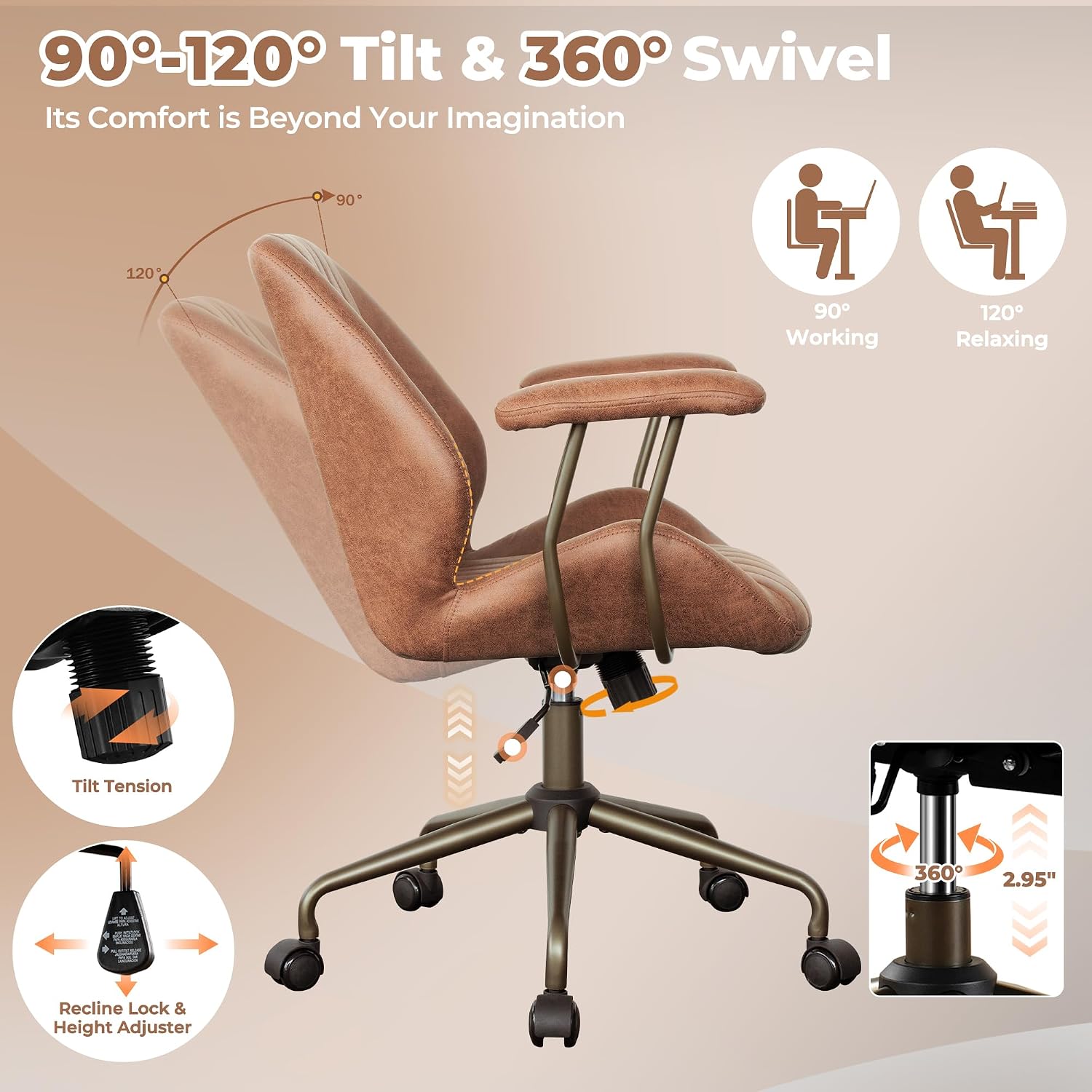 Sedia da Ufficio Ergonomica co - Task Chair Mid Back recensione e prezzo