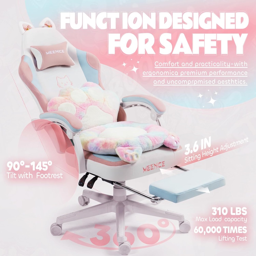 Sedia da Gaming con Orecchie e - Office Furniture Usa recensione e prezzo