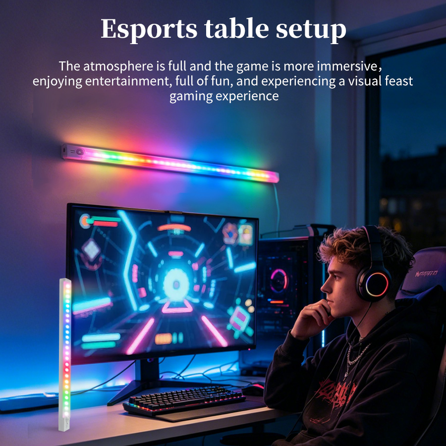 Lampada da scrivania a LED RGB - Gaming Desk With Hutch recensione e prezzo