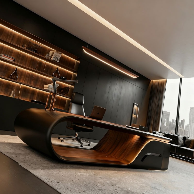 Scrivania Direzionale a L di L - Office Furniture Manufacturers recensione e prezzo
