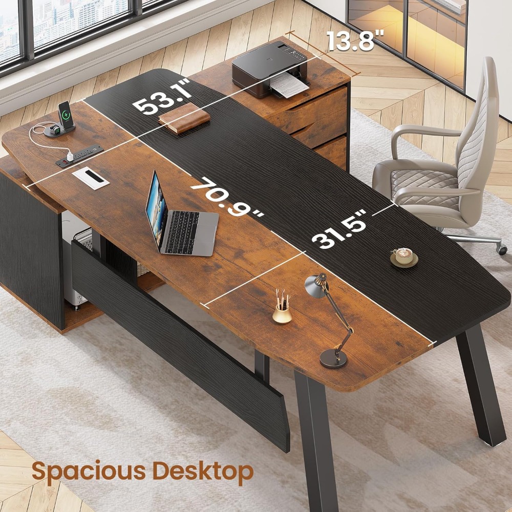 Scrivania Direzionale da 71 Po - Office Furniture Usa recensione e prezzo