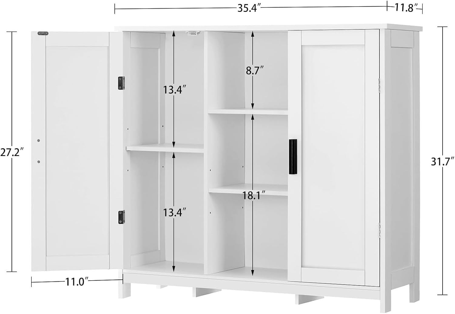 Mobile contenitore con ante, s - Credenza Office Storage recensione e prezzo