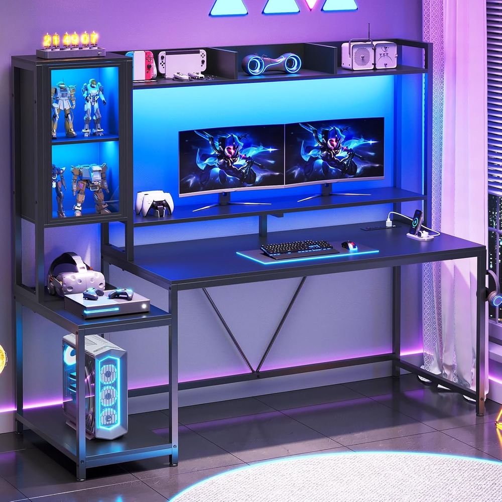 Scrivania da Gaming 60'' con S - Gaming Desk With Hutch recensione e prezzo