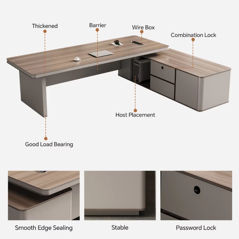 Scrivania Direzionale Moderna  - Office Furniture Custom recensione e prezzo