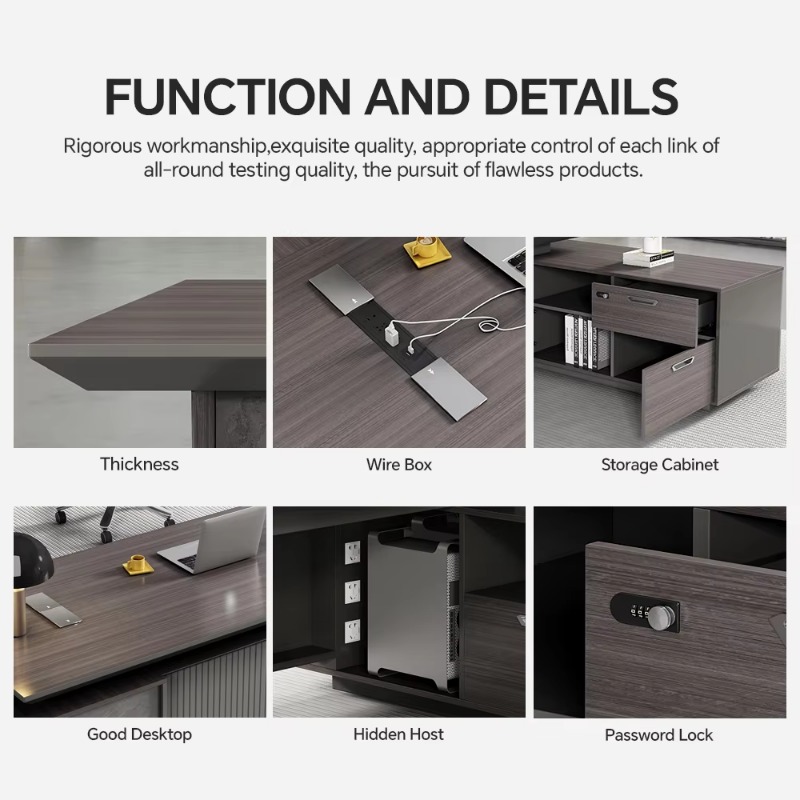 Scrivania Direzionale a L Pers - Office Furniture Custom recensione e prezzo